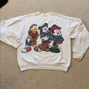 Vintage Mickey Mouse and Friends Sweatshirt